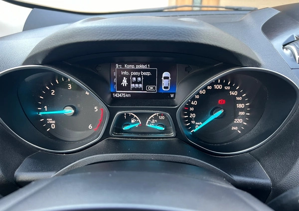 Ford Kuga cena 70800 przebieg: 143480, rok produkcji 2017 z Lublin małe 172